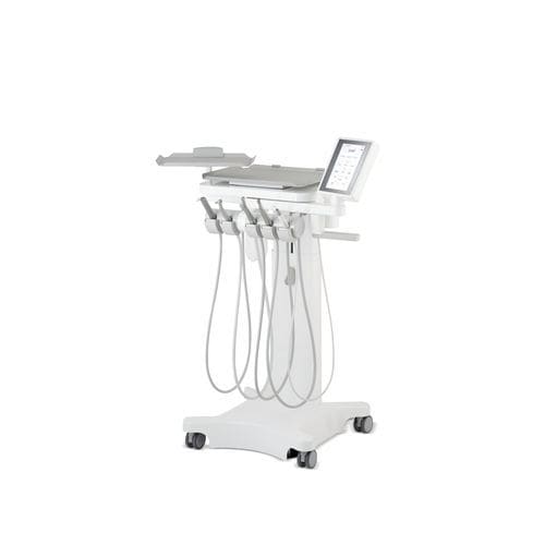 Mobiles Helferinnenelement für Dentaleinheit - cart_evo - Airel-Quetin - 5 Instrumente / autonom
