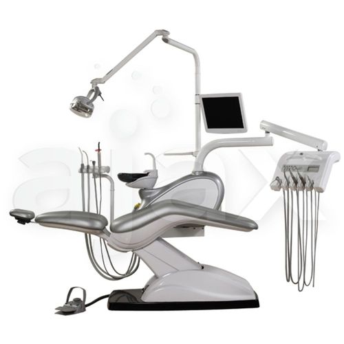 Dentale Behandlungseinheit / mit Stuhl - AJ18 - Ajax Medical Equipment - mit Monitor / mit Instrumententräger / mit Licht