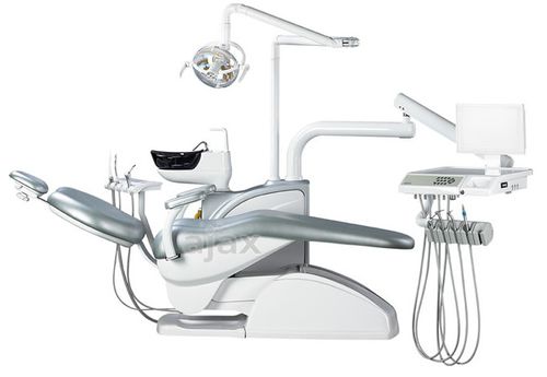 Dentale Behandlungseinheit / mit elektrisch bedientem Stuhl - AJ15 - Ajax Medical Equipment - mit Instrumententräger / mit Licht