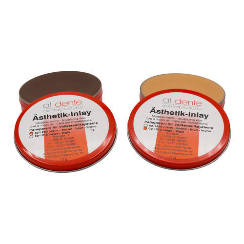 Zahnmedizinisches Material / Wachs - 02-12 series - al dente Dentalprodukte GmbH   - für Dentalinlays / Gieß / zur Modellierung