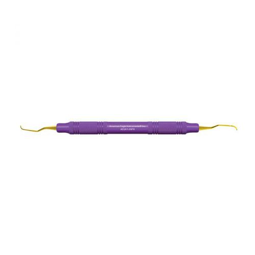 Dentalkürette - #AEGA1-2XPX - AMERICAN EAGLE INSTRUMENTS - Gracey / für Furkationen / gebogen