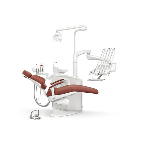 Dentaleinheit mit Monitor - S5 W  - ANCAR - mit Hygienesystem / mit Instrumententräger