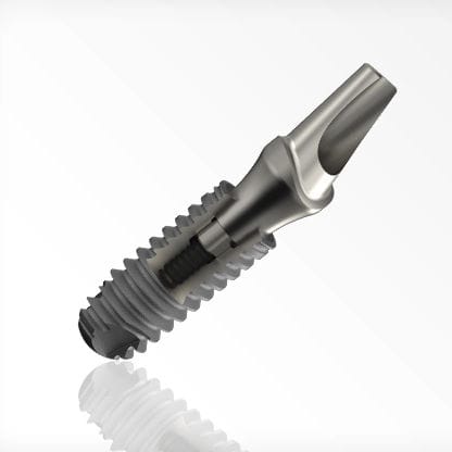 Zylindrisches Zahnimplantat - Axiom® BL - ANTHOGYR   - Titan / mit Innenverbindung / konisch