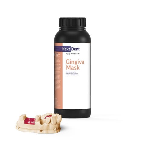 Zahnmedizinisches Material / für 3D-Druck - Gingiva Mask - 3D Systems - gingival