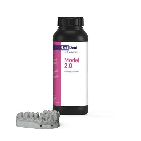 Zahnmedizinisches Material / Harz - Model 2.0 - 3D Systems - orthodontisch / zur Modellierung / weiß