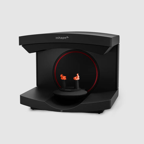3D-Scanner / zur Anfertigung von Hörprothesen - A2 - 3shape - Tisch / mit strukturiertem Licht / Farbe