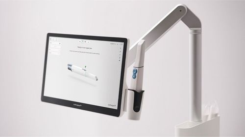 Point-of-Care-Computerwagen - TRIOS MOVE - 3shape - für Panel PC / Akku / höhenverstellbarer