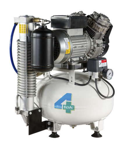 Kompressor für Zahnmedizin - MIR70 - 4TEK SRL   - medizinisch / Kolben / 1 Arbeitsplatz