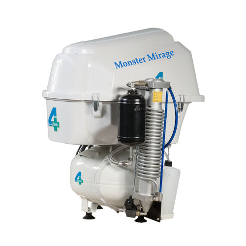 Kompressor für Zahnmedizin - MOMIR100E - 4TEK SRL   - medizinisch / Kolben / 1 Arbeitsplatz