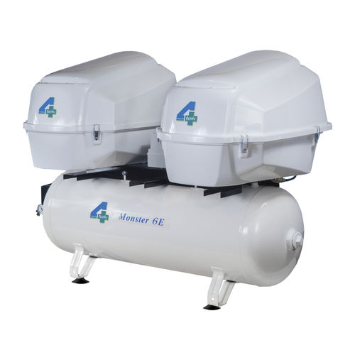 Kompressor für Zahnmedizin - MONSTER6E - 4TEK SRL   - medizinisch / Labor / Kolben