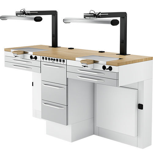 Arbeitsplatte für Labor / Dental - NL3-2 - ARIES MEDICAL Srl - modular / freistehend / Halbinsel