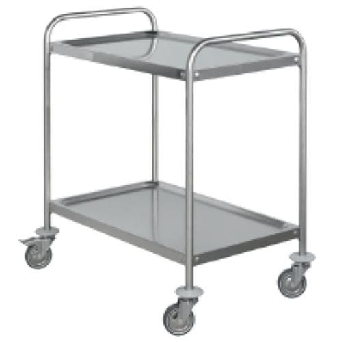 Medizinischer Wagen - QRX2 - ARIES MEDICAL Srl - Edelstahl / mit Regal / mobil