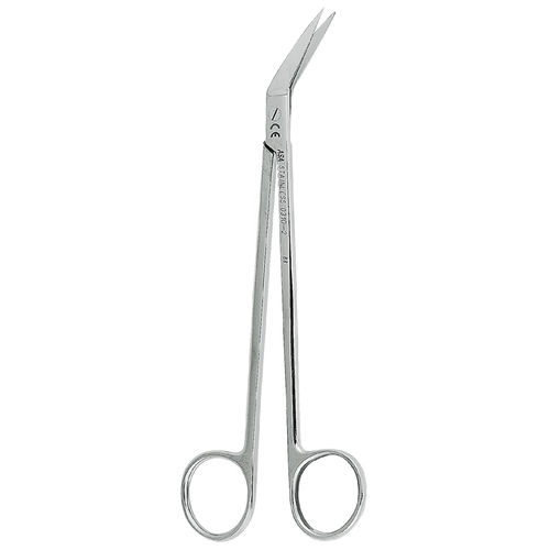 Zahnfleischschere - 0310-2 - ASA Dental - Locklin / für Humanmedizin / gebogen