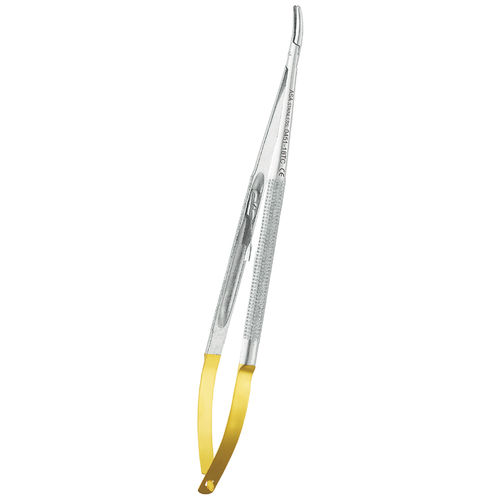Chirurgischer Nadelhalter - 0451-18TC - ASA Dental - Barraquer / Hartmetall
