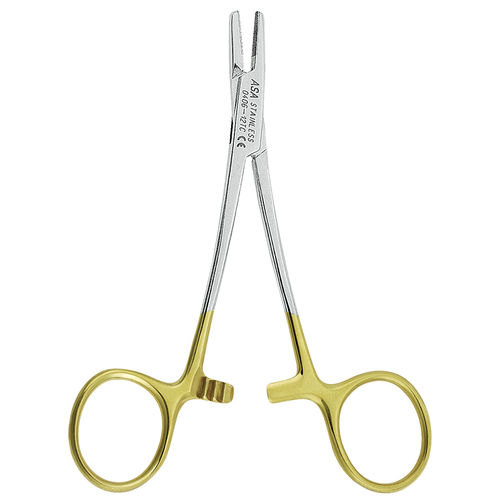 Chirurgischer Nadelhalter - 0406-12TC - ASA Dental - Hartmetall