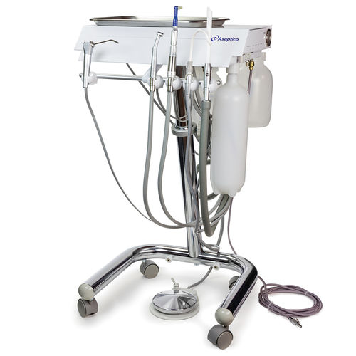 Tragbares Helferinnenelement für Dentaleinheit - CompriCart II  - ASEPTICO   - 5 Instrumente