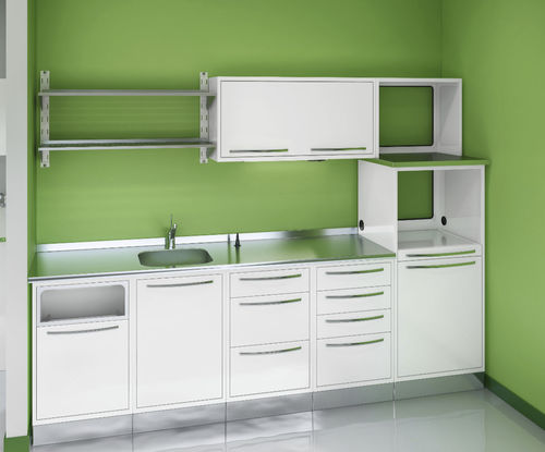 Medizinischer sterilisationsraum - ALIUS - ASTRA MOBILI METALLICI   - modular