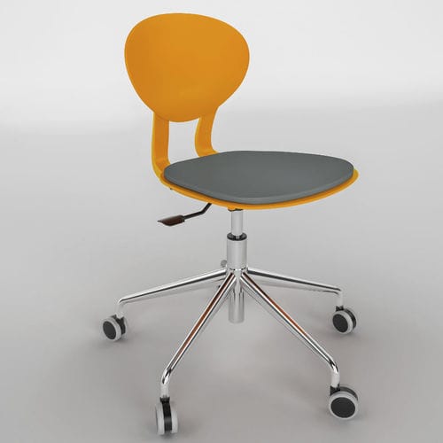 Bürostuhl für Wartezimmer - ASTRA MOBILI METALLICI   - Labor / für Erwachsene / ergonomisch