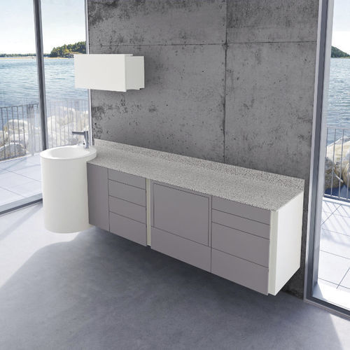 Schrank für zahnärztliche Instrumente - Code 4 - ASTRA MOBILI METALLICI   - für Zahnarztpraxis / mit Regal / mit Tür