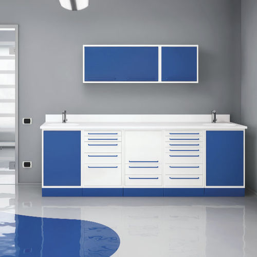 Schrank für zahnärztliche Instrumente - ALIUS - ASTRA MOBILI METALLICI   - für Zahnarztpraxis / für Kinderzahnarztpraxis / mit Regal