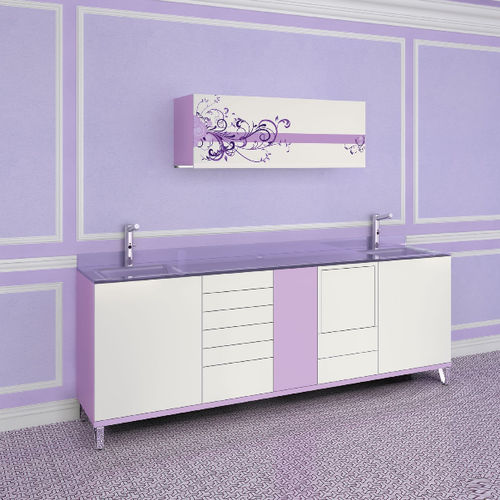 Schrank für zahnärztliche Instrumente - Decus - ASTRA MOBILI METALLICI   - für Zahnarztpraxis / mit Regal / mit Tür