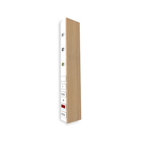 Wandmontierte Versorgungseinheit - SANIMED G - ATENA LUX - vertikal / modular / für die Intensivstation