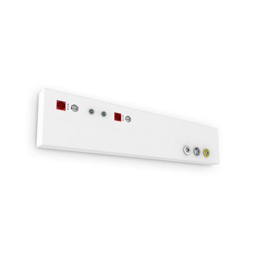 Wandmontierte Versorgungseinheit - THERAPY W - ATENA LUX - modular / mit Licht
