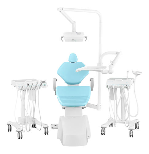 Dentale Behandlungseinheit / mit Stuhl - I3 - BPR Swiss - mobil / mit Hygienesystem / mit Instrumententräger