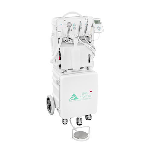 Tragbare Dentaleinheit - SUPER-PORT - BPR Swiss - mobil / mit Instrumententräger / mit LED-Licht