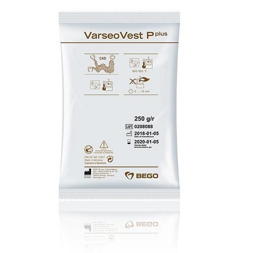 Zahnmedizinisches Material / Phosdphat - VarseoVest® P plus - BEGO - für Metallguss / für 3D-Druck / für Dentallabor
