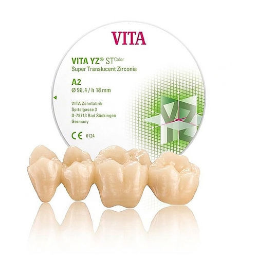 Zahnmedizinisches Material / CAD/CAM - VITA YZ ST series - BEGO - Zirkoniumdioxid / für Zahnbrücken / für Implantatabutments