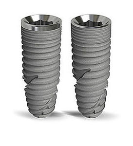 Konisches Zahnimplantat - Semados® RS - BEGO - Titan / inneres Sechseck / Schrauben