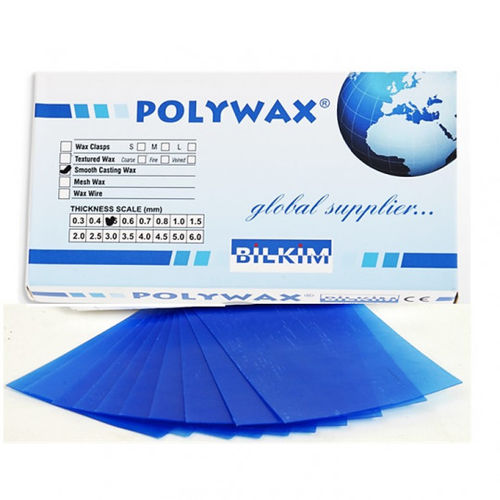 Zahnmedizinisches Material / Wachs - POLYWAX  - BILKIM CO. LTD. - Gieß / transparent