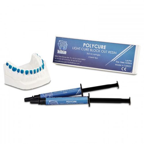 Zahnmedizinisches Material / Harz - POLYCURE  - BILKIM CO. LTD. - zur Dentalrestaurierung / für Dentallabor / mehrfarbig