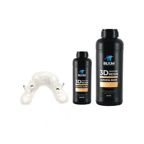Zahnmedizinisches Material / Harz - POLYCURE  - BILKIM CO. LTD. - für 3D-Druck / für Implantatsysteme / transparent