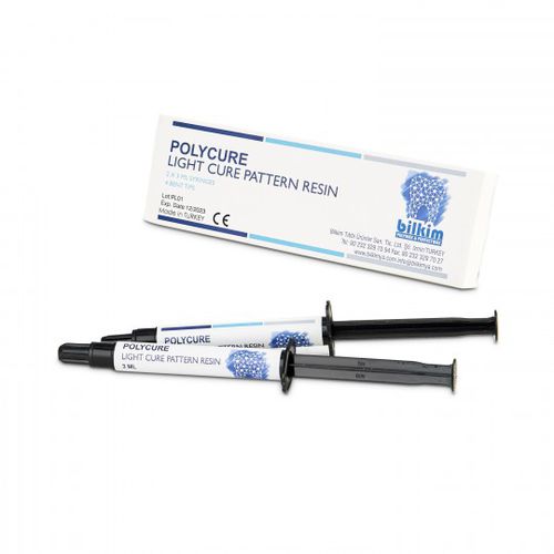 Zahnmedizinisches Material / Harz - POLYCURE LC - BILKIM CO. LTD. - für Implantatsysteme / photopolymerisierbar