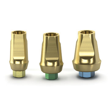Implantat-Abutment / Titan - 3inOne  - BioHorizons - intern konisch / gerade