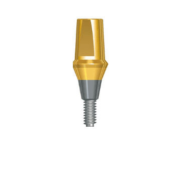 Implantat-Abutment / Titan - SAAS series - BIOTEM.Co.,Ltd   - mit Innenverbindung / gerade / Schrauben