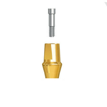 Implantat-Abutment / Titan - SAAT series - BIOTEM.Co.,Ltd   - mit Außenverbindung / gerade / schmal