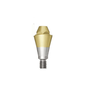 Implantat-Abutment / Titan - AM 48 series - BIOTEM.Co.,Ltd   - mit Innenverbindung / gerade / Multi-Unit