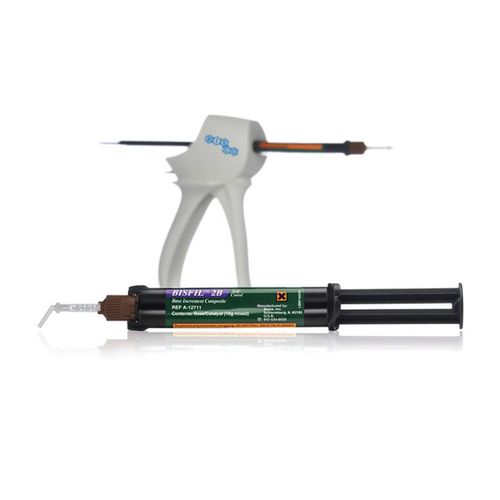 Zahnmedizinisches Material / Hybridkomposit - Bisfil™ 2B - BISCO - zur Dentalrestaurierung / röntgendicht