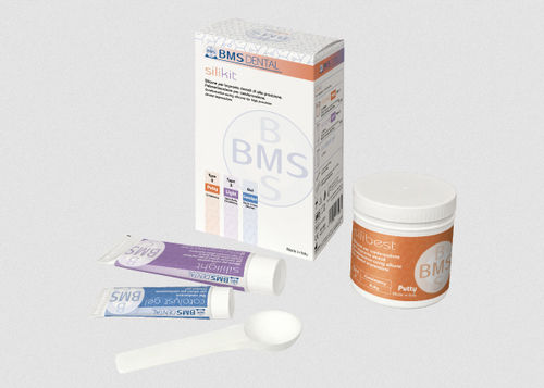 Dentalmaterial-Kit / Silikon - Silikit - BMS DENTAL - für Abdrucklöffel / Gel