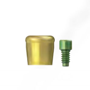 Implantat-Abutment / Titan - m2SKYLC2 - bredent medical - mit Außenverbindung / gerade