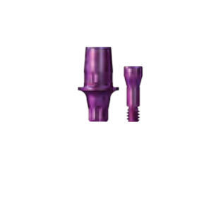 Implantat-Abutment / Titan - COPCTBL2 - bredent medical - mit Innenverbindung / gerade