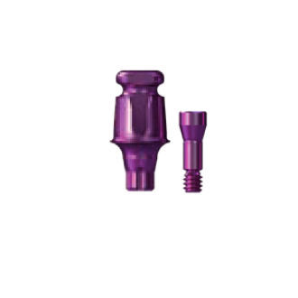 Implantat-Abutment / Titan - COPEX002 - bredent medical - mit Innenverbindung / gerade