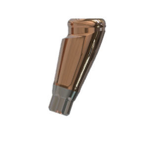 Implantat-Abutment / Titan - SKYDL185 - bredent medical - mit Innenverbindung / gewinkelt