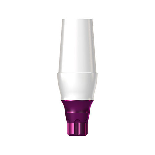 Implantat-Abutment / Titan - BioHPP copaSKY elegance - bredent medical - PEEK / mit Innenverbindung / gerade