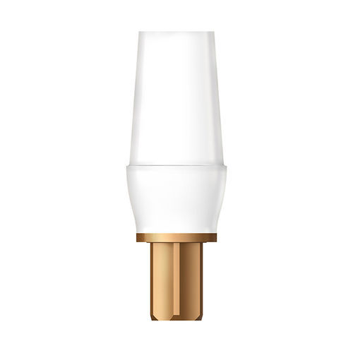 Implantat-Abutment / Titan - BioHPP SKY elegance - bredent medical - PEEK / mit Innenverbindung / gerade