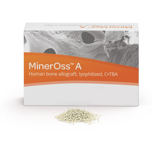 Allograft-Knochenersatzmaterial - MinerOss™ A - CAMLOG Biotechnologies - für Zahnchirurgie / Granulat