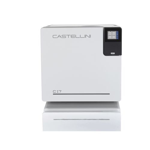 Medizinischer Sterilisator / Dental - C-17 - Castellini - Dampf / Tisch / mit Frontöffnung
